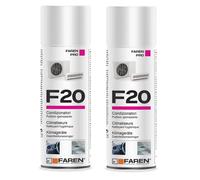 Faren F20, Spray Igienizzante per Climatizzatori Casa e Auto, Azione Pulente, Co