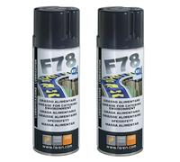 Faren F78, Grasso Lubrificante Spray Alimentare, Atossico e Antiossidante, Conforme FDA, Protezione Anticorrosiva per Macchinari Alimentari, Resistente all'Acqua, 400ml (2)