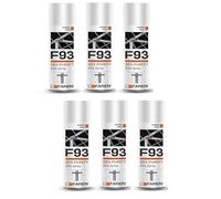 FAREN F93 Zinco Spray Purezza 98%, Zincante A Freddo, Anticorrosivo, Antiruggine,dona una tinta Chiaro brillante, particolarmente adatto per il Ritocco di Parti Saldate e Ossidate, 400ml (6)