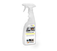 Faren FIREGLASS, Detergente Pulisci Vetro Camino e Stufa, Efficace su Vetroceramica e Barbecue, Ideale per Termocamini e Piani a Induzione, Made in Italy, 750 ml