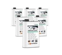 Faren MIRACOAT, Protettivo e Rigenerante,Ravviva Colore, per Plastica, Marmo, Granito, Pietra, Cemento, Metalli Lucidati e Cromati, Senza Siliconi, 500ml (6)
