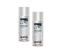 FAREN MIRACOAT,Spray Protettivo e Rigenerante,Ravviva Colore, per Plastica, Marmo, Granito, Pietra, Cemento, Metalli Lucidati e Cromati, Senza Siliconi, 400ml (2, pz)
