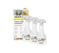 Faren MUFFYXID 500 ml Pulitore Antimuffa Ad Azione Rapida Igienizzante 3 Pezzi