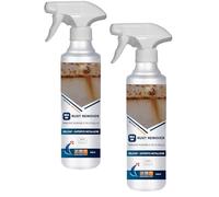 FAREN SEA 06 RUST REMOVER, Rimuovi Ruggine,Tracce di Corrosione e Velo Giallo da Gelcoat e Superfici Metalliche, Spray 500ml (2)