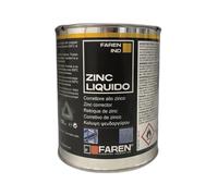 Faren ZINC Zincante a freddo liquido, Pronto all’uso, Brillante, 750ml