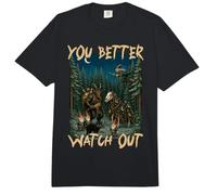 Faresti Meglio a Stare attento al Folklore Islandese di Yule Cat Krampus Comfort Colors Adult Heavyweight T-Shirt