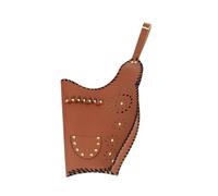 Faretra per Frecce Arco Borsa Porta-frecce for faretra da tiro con L'Arco in Pelle PU(Brown)