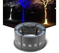 Faretti A LED Per Alberi Circostanti - LED Ring Tree Hug Light, Faretto Per Alberi Da Esterno Impermeabile IP65, Illuminazione Per Alberi Da Giardino Paesaggistica A Colori RGB ( Color : Green , Size