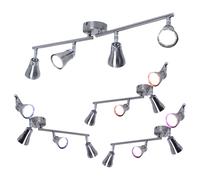 Faretti a soffitto luce della sala da pranzo telecomando dimmerabile in un set che include lampade a LED RGB
