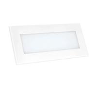 Faretti ad incasso LED segnapasso Cortes 5W+1W 650Lm 4000K IP65 Bianco
