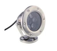 Faretti da Esterno, 6W/12W/18W/24W/36W LED Lampada da Incasso IP68 Rosso Verde Blu LED Subacqueo Acquario Piscina Acquario Faretto RGB, per piazzale, Cortile, Garage e Altro (Bianc