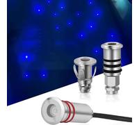 Faretti Da Esterno Per Paesaggio 1W Mini Luce Da Terra Luce Stella Incorporata - Luce Sommersa Interrata, Luce Per Gradini Impermeabile Ip68 Luce Stella A Led, Faretto A Fascio Led Incassato, Per, Lu