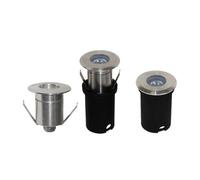 Faretti Da Esterno Per Paesaggio 1W Mini Luce Da Terra Luce Stella Incorporata - Luce Sommersa Interrata, Luce Per Gradini Impermeabile Ip68 Luce Stella A Led, Faretto A Fascio Led Incassato, Per, Lu