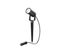 Faretti da Giardino Chiodi Orientabile Nero IP54 GU10 Esterni Lampada da Strada