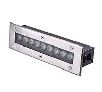 Faretti da Incasso for Esterni Luce Interrata Rettangolare All'aperto Lampada da Terra da Giardino Impermeabile Illuminazione del Percorso Progetto Illuminotecnico Luci da Terra for Esterno(Luce bianc