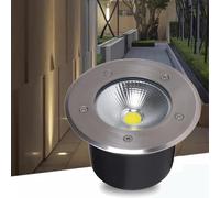 Faretti da Incasso for Esterni - Luci Paesaggistiche - Faretto LED AC 85-265V, Faretto da Giardino COB Interrato Impermeabile IP65, Luci da Percorso, Faretto Luce da Pavimento(White Light,30W)