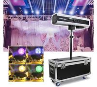 Faretti da palco, Follow Spot LED da 880 W, Luminosità e temperatura colore regolabili, Doppia messa a fuoco, Nessun preriscaldamento richiesto, 5 modelli + Luce bianca, for Stage DJ Teatri Matrimoni