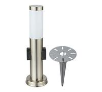 Faretti da parete per esterni a LED lampade con base in acciaio inossidabile terrazze da giardino percorsi vialetto luci in piedi