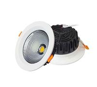 Faretti da soffitto a LED, 2 Pezzi, faretti da Incasso a Filo, alloggiamento in Alluminio, faretti da Incasso per Interni, faretti direzionali per Galleria di corridoi di Soggiorno