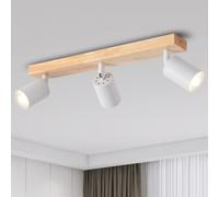 Faretti da Soffitto Orientabili Faretti da Muro Lampada Soffitto con 3 Lampadine