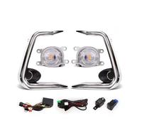 Faretti Fendinebbia Per Toyota Per Corolla 19 20 21 Per Levin 19-20 Kit Luci Diurne A LED DRL Fendinebbia Paraurti Anteriore Indicatore Direzione Finiture Cromate Fendinebbia Auto(DRL and Fog Yellow)