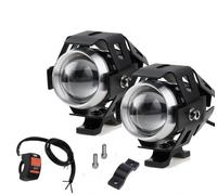 Faretti Frontali Fendinebbia da Moto con Interruttore Universale 2pz LED