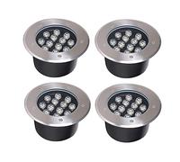 Faretti Incasso Calpestabile da Esterno Faretto LED Pavimento IP67 Impermeabile Faretto Incasso a Terra per La Costruzione del Cortile del Giardino, Certificato CE ROHS FCC ( Colore : Blu , Misurare :