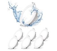 Faretti LED Da Incasso per Cartongesso, 4.8W 560LM IP65 Impermeabile, Faretto LE