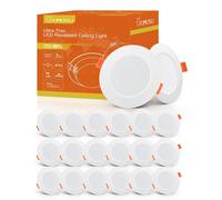 Faretti LED Da Incasso per Cartongesso, 5W 450LM Luci Da Soffitto Interno, Luce