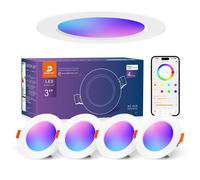 Faretti LED da Incasso per Cartongesso Alexa RGB 7W 2700K 6000K Dimmerabili