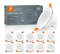 Faretti Led da Incasso per Cartongesso Bianco Caldo 2700K Faretti Led Soffitto