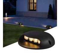 Faretti LED Esterno - Faretto Luce Da Pavimento, IP65 Impermeabile 1 Trasmissione Della Luce LateraleFaro LED AC/DC24V, Lampada Da Incasso A Terra Da Giardino, Per Percorsi Pedonali Ponte ( Color : Bl