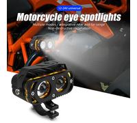 Faretti LED per Moto Impermeabile Ausiliario Faro Anteriore Lampada