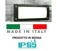 FARETTI LED SEGNAPASSO 5W O 15W O E27 INCASSO RETTANGOLARE IP65 ESTERNO