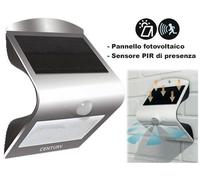 FARETTI LUCI SOLARI ARCADIA 1,5 WATT ILLUMINAZIONE ESTERNO CM.10x8xH15