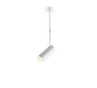 Faretti Moderni Regolabili da 15 W, faretti LED telescopici da 50-75 cm per Uso Domestico, plafoniere a palo Lungo con Testa Singola in Stile Nordico, lampadari telescopici a bracc