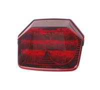 Faretti Moto Led Fanale Posteriore Moto Gruppo Luce Stop Per CB 400 Per VTEC III Per CB1300 2003-2008 Fanale Anteriore Faro(Rosso)