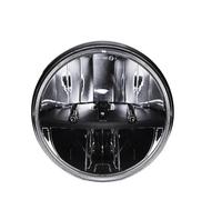 Faretti Moto Led Faro Anteriore A LED H4 Da 7 Pollici Moto Per Softail Per Slim Per Fat Boy Per Touring A Halo DRL Led Moto Fari(002)