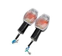 Faretti Moto Led Indicatore Direzione Per CB400 Per CBR600 Per CB900 Per CBR1000RR Accessori Indicatori Anteriori E Posteriori Motociclette Fari Moto Rotondo(Clear)