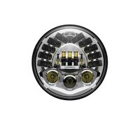 Faretti Moto Led Per Per R9T Per R NINE T 2014-2022 Faro Anteriore A Adattivo Abbagliante Anabbagliante Accessori Lampada Proiettore Da 7 Pollici Fari Moto(Adaptive Chrome)