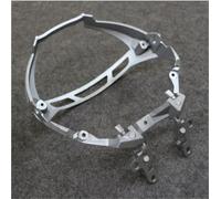 Faretti Moto Led Supporto Gruppo Ottico Anteriore Motocicletta Per Ducati Per Monster 1100 1100S M1000 696 795 796 2008-2010 Faro LED Moto(Chrome Bracket)