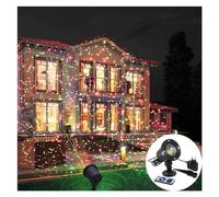 Faretti R&G impermeabili for esterni con luce da palcoscenico a LED da giardino, for proiettori a stella, for la decorazione natalizia del prato