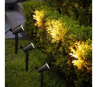 Faretti solari a 9led, controllo della luce esterna, lampada da giardino impermeabile montata a pavimento, per paesaggio, cortile, giardino, decorazione dell'albero