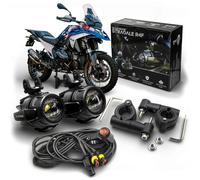 Faretti supplementari bmw r1300gs 40w omologati +cablaggio sottochiave plug&play