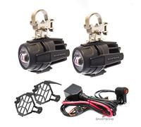 Faretti supplementari fendinebbia LED 40w E9 + Cablaggio sottochiave + Griglie