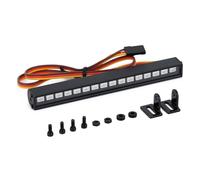 Faretti Veicoli Rc Compatibile Con Axial Per SCX10 90046 D90 Per Traxxas Per TRX-4 1/10 RC Crawler Car Metallo 16/22 Luce RC Tetto Lampada Luce Barra Colorata(AX-526 16 light)