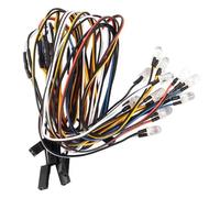 Faretti Veicoli Rc Compatibile Con DumboRC X6DC 2.4G 6CH Ricevitore Con Striscia Luminosa Modulo Scheda Di Controllo Set Per RC Auto Trasmettitore Accessori Di Ricambio