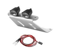 Faretti Veicoli Rc Compatibile Con Tamiya CW-01 Telaio RC Parti Aggiornamento Per Auto Accessori Per Auto Modello Armatura Per Paraurti Anteriore In Metallo Con Lampada Per Auto RC Leggera