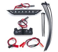 Faretti Veicoli Rc Compatibile Con VXL XL-5 Per SLASH 4x4 2WD Luci Anteriori E Posteriori Per Auto Cingolate RC 1/10, Faretti A Barra, DC 3-5 V