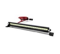 Faretti Veicoli Rc Per Axial Per SCX10 90046 90047 90060 Per SCX24 Per Wrangler D90 Per Rubicon Carrozzeria 1/10 RC Auto Lampada Tetto 24 36 Barra Luminosa(101.2mm)